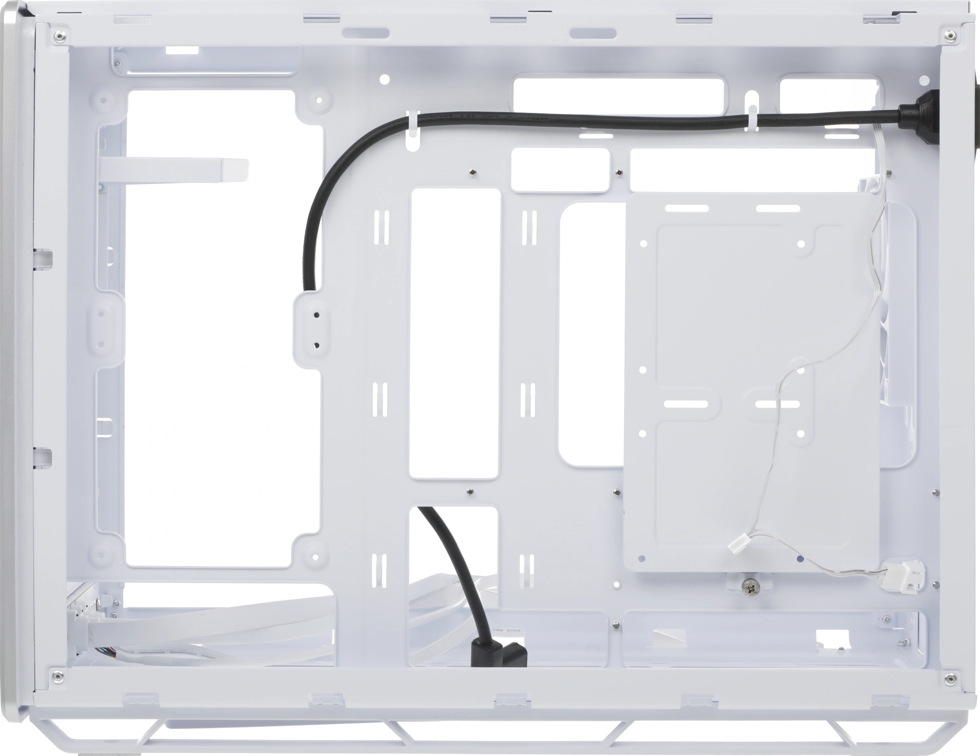 Корпус Montech Heritage PRO (W) белый без БП mATX 5x120mm 2x140mm 2xUSB3.0 audio bott PSU — миниатюра 5