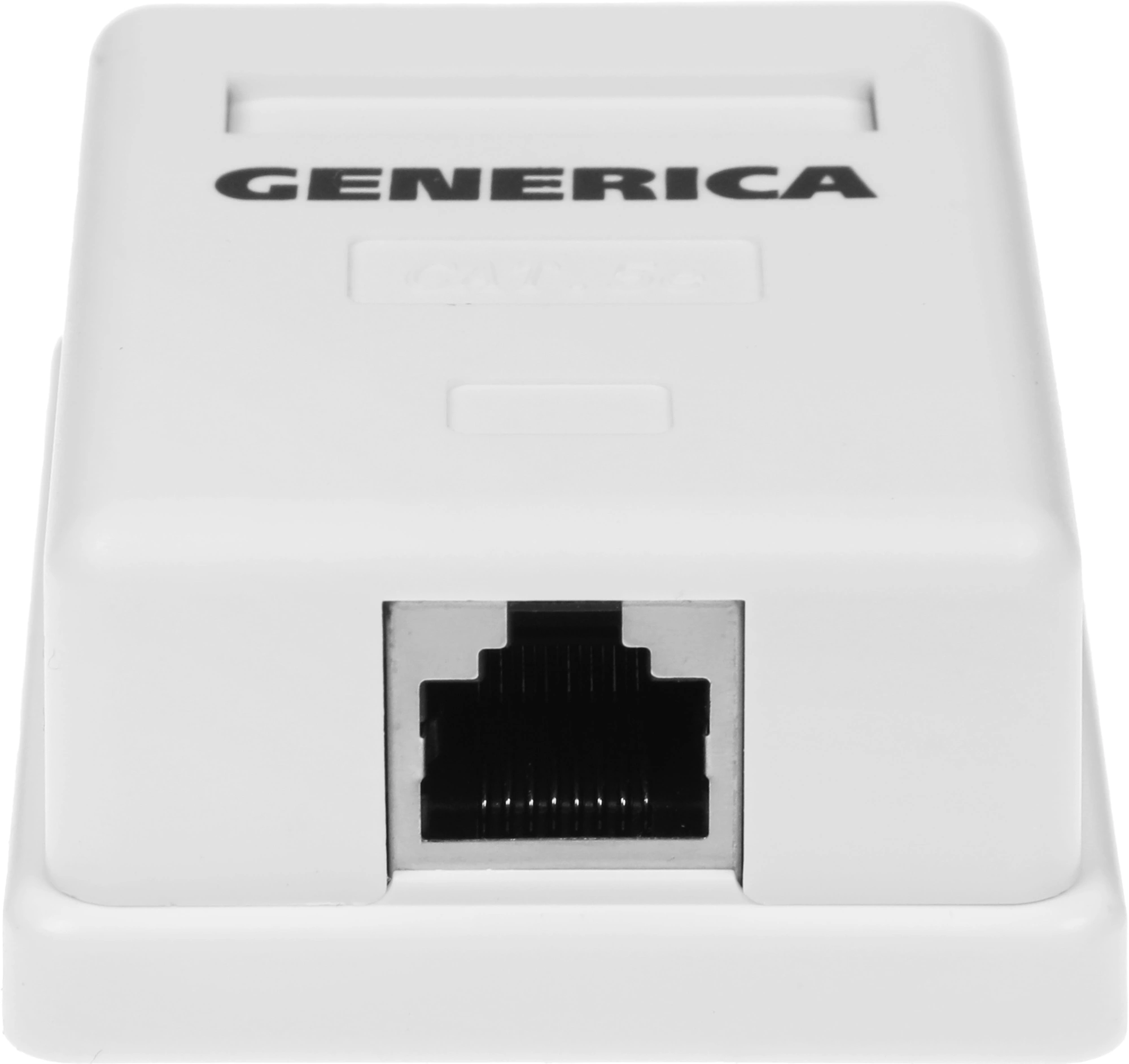 Розетка ITK CS2-1C5EF-12-G настенная 49.2x62.5x25.2мм крышка RJ45 пластик белый (упак.:1шт) — миниатюра 3