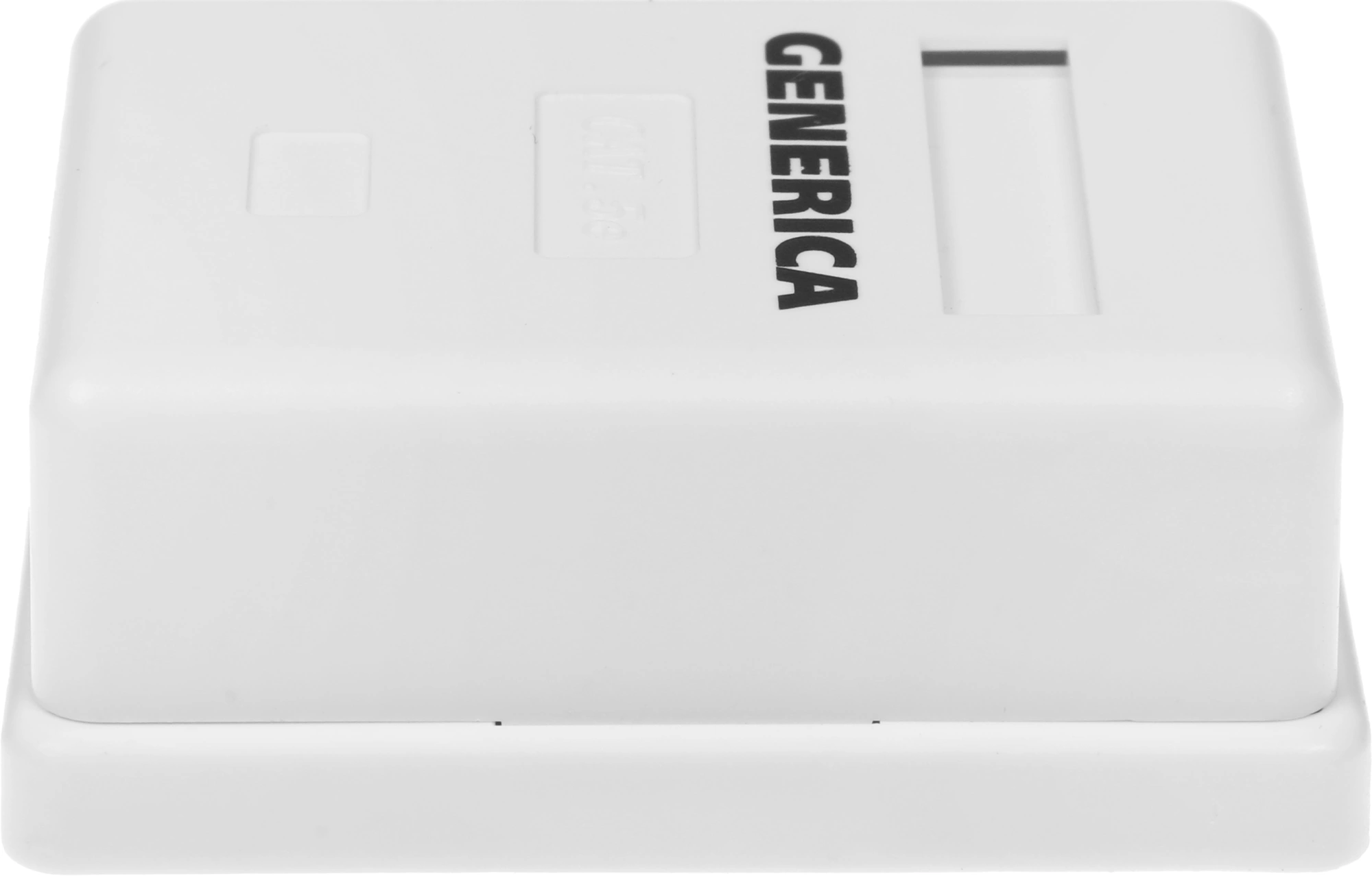 Розетка ITK CS2-1C5EF-12-G настенная 49.2x62.5x25.2мм крышка RJ45 пластик белый (упак.:1шт) — миниатюра 4