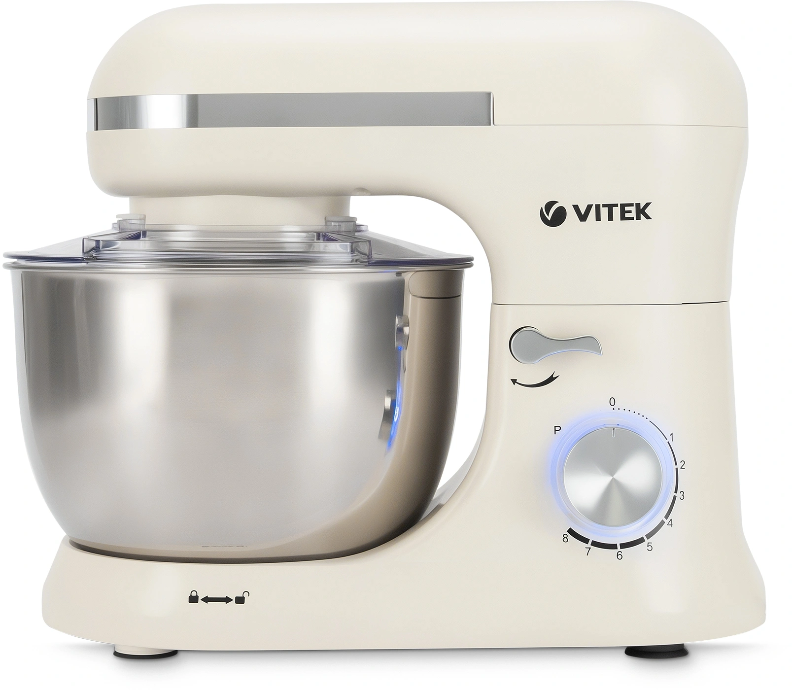 Миксер планетарный Vitek VT-PM0110 1500Вт кремовый — фото 1