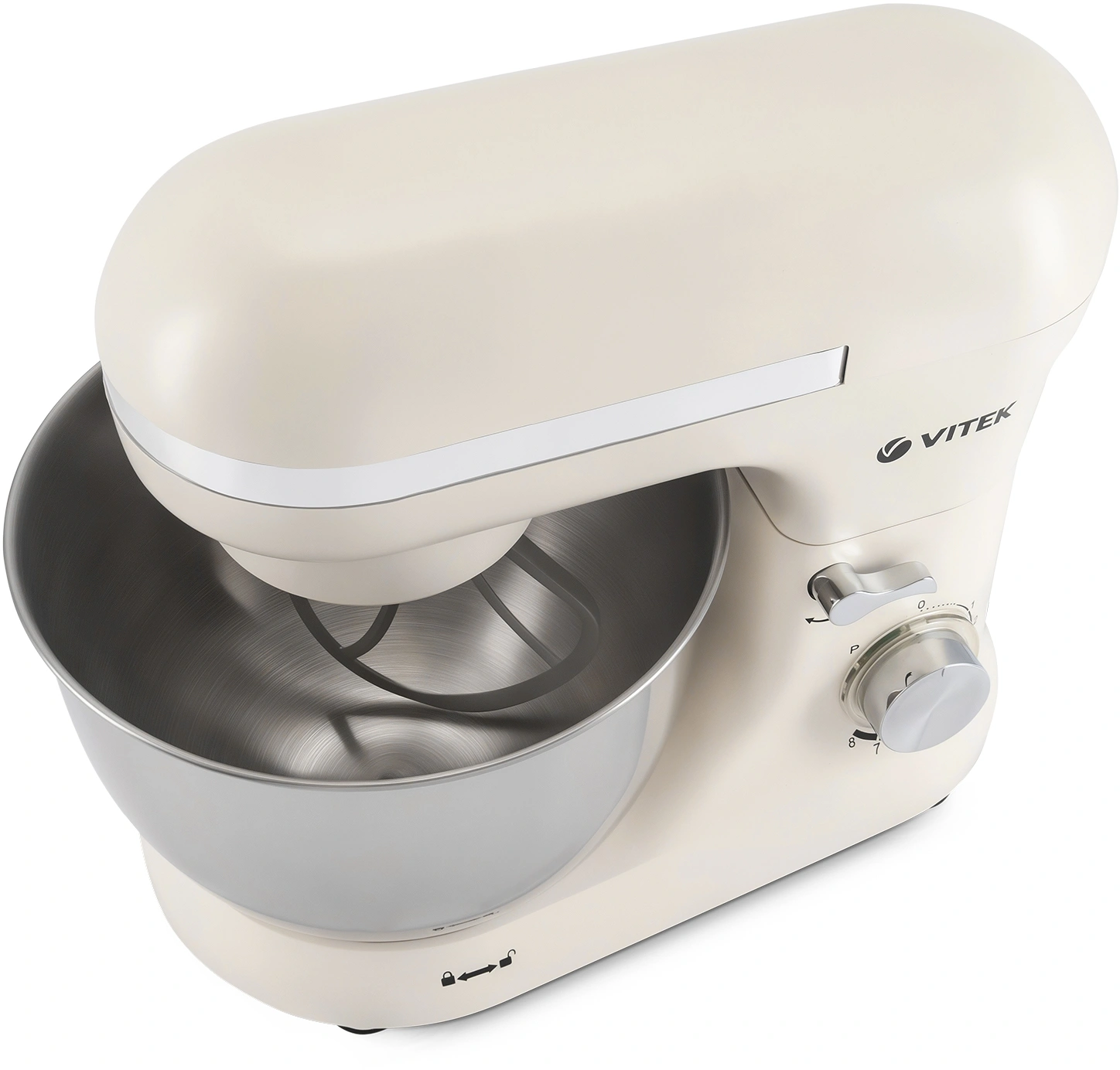 Миксер планетарный Vitek VT-PM0110 1500Вт кремовый — миниатюра 18