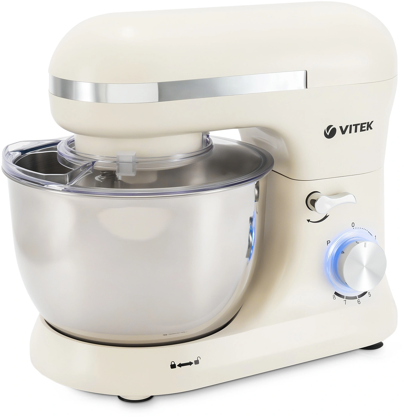 Миксер планетарный Vitek VT-PM0110 1500Вт кремовый — миниатюра 20