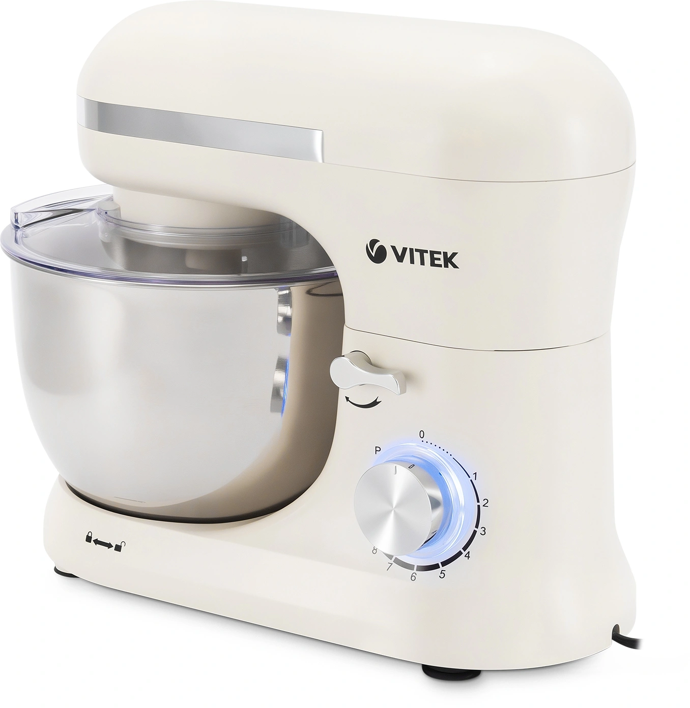 Миксер планетарный Vitek VT-PM0110 1500Вт кремовый — миниатюра 19