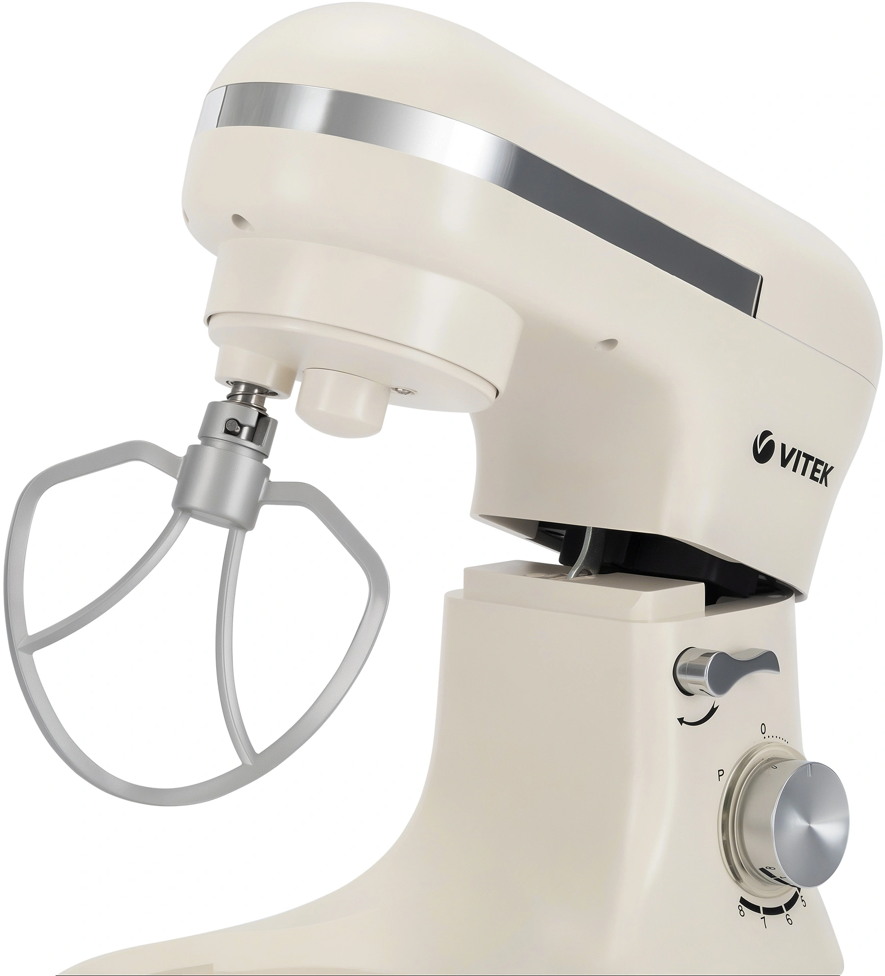 Миксер планетарный Vitek VT-PM0110 1500Вт кремовый — миниатюра 16