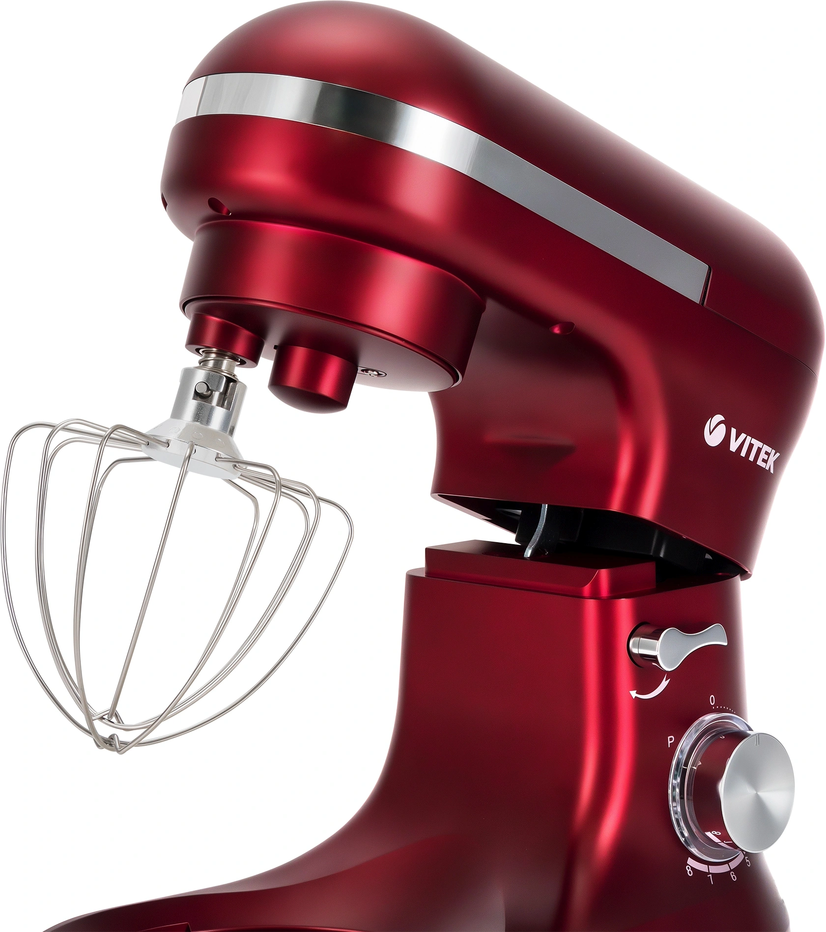 Миксер планетарный Vitek VT-PM0111 1500Вт вишневый — миниатюра 15