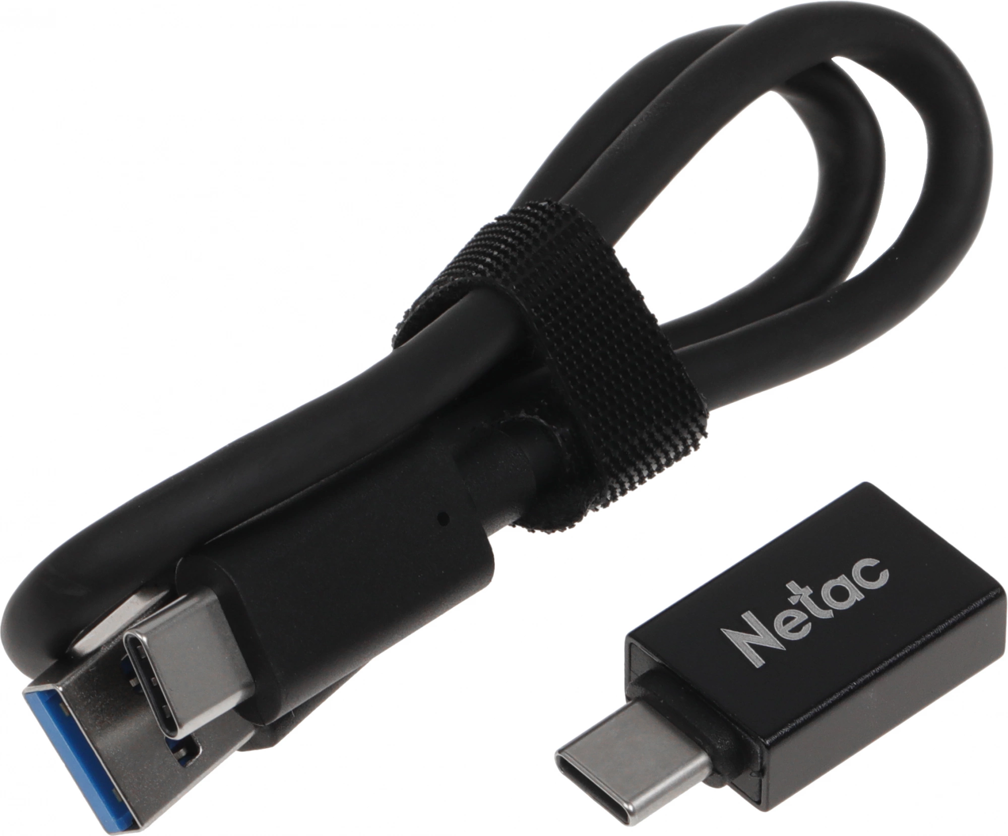 Накопитель SSD Netac USB-C 240GB NT01Z6S-240G-32SL Z6S 2.5" серебристый — миниатюра 6