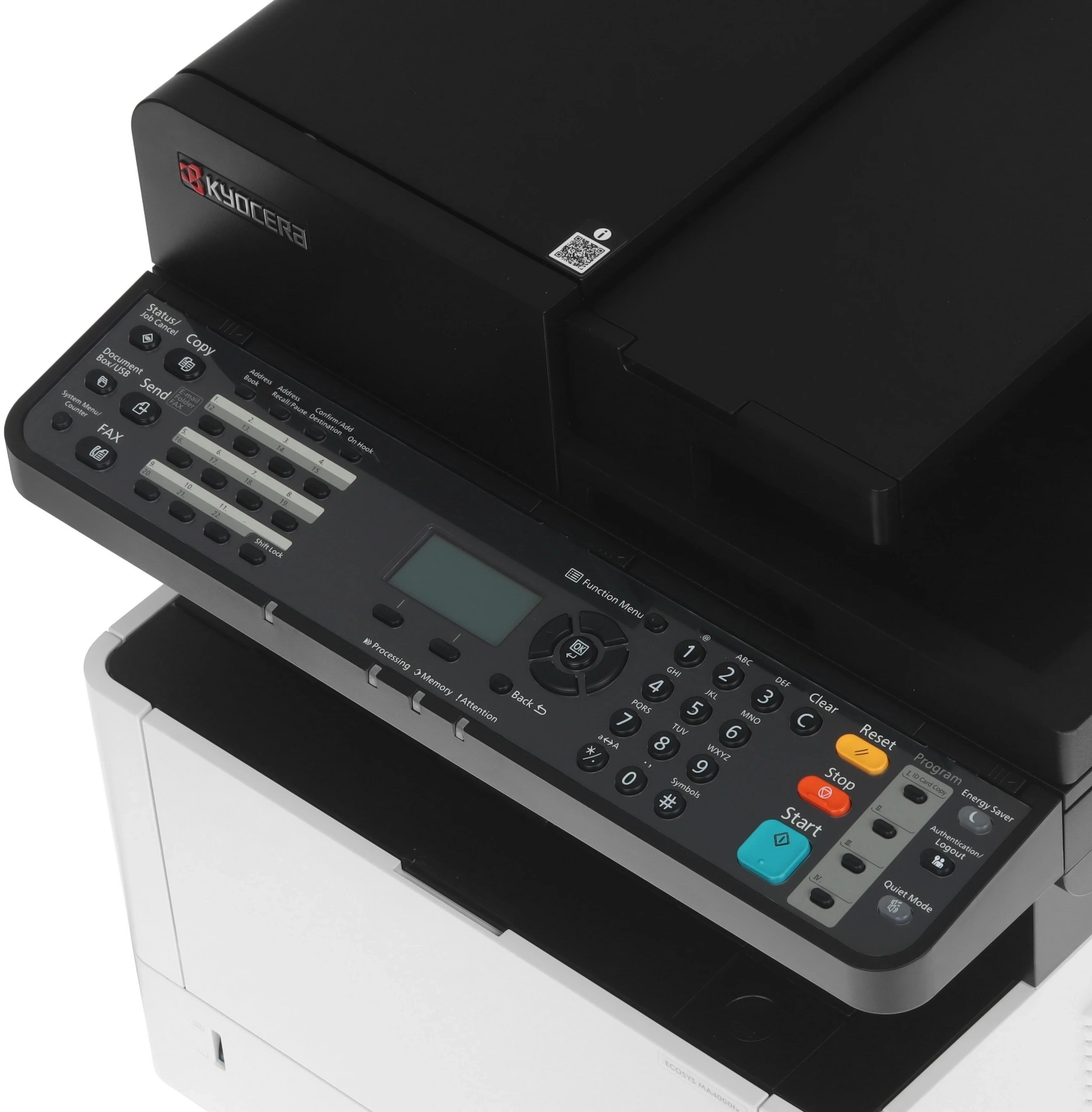 МФУ лазерный Kyocera Ecosys MA4000fx (110C1B3NL0) A4 Duplex Net белый — миниатюра 4