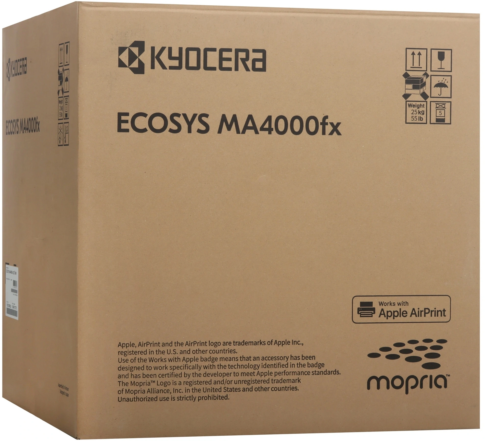 МФУ лазерный Kyocera Ecosys MA4000fx (110C1B3NL0) A4 Duplex Net белый — миниатюра 8