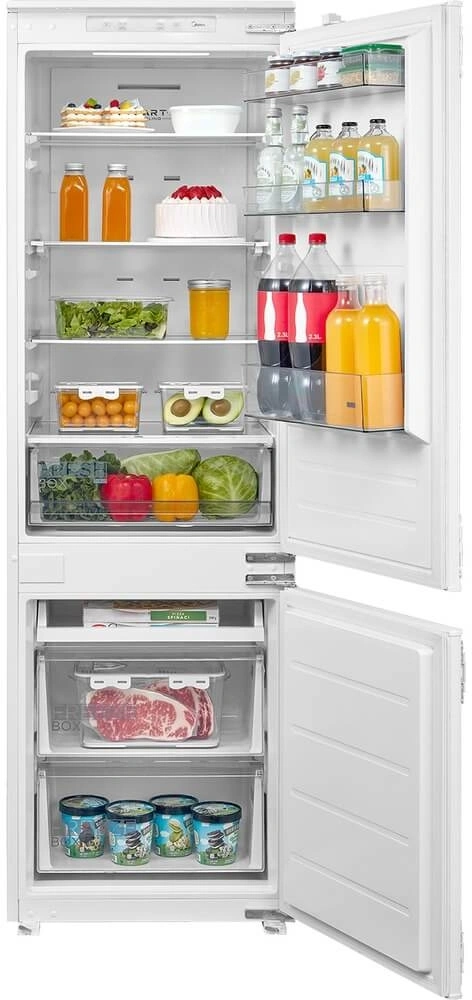 Холодильник Midea MDRE368FGE01 2-хкамерн. белый инвертер — миниатюра 2