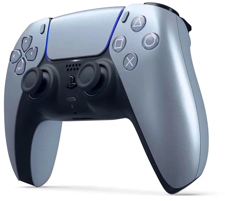 Геймпад Беспроводной PlayStation DualSense серебристый для: PlayStation 5 (CFI-ZCT1W) — миниатюра 2