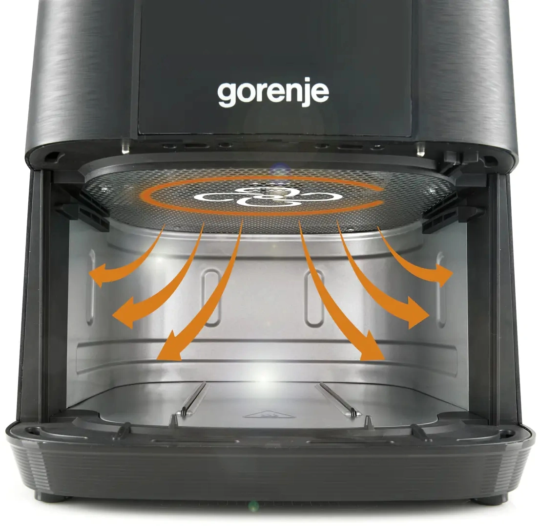 Аэрогриль Gorenje AF1350DWB 5.4л 1350Вт черный — миниатюра 8