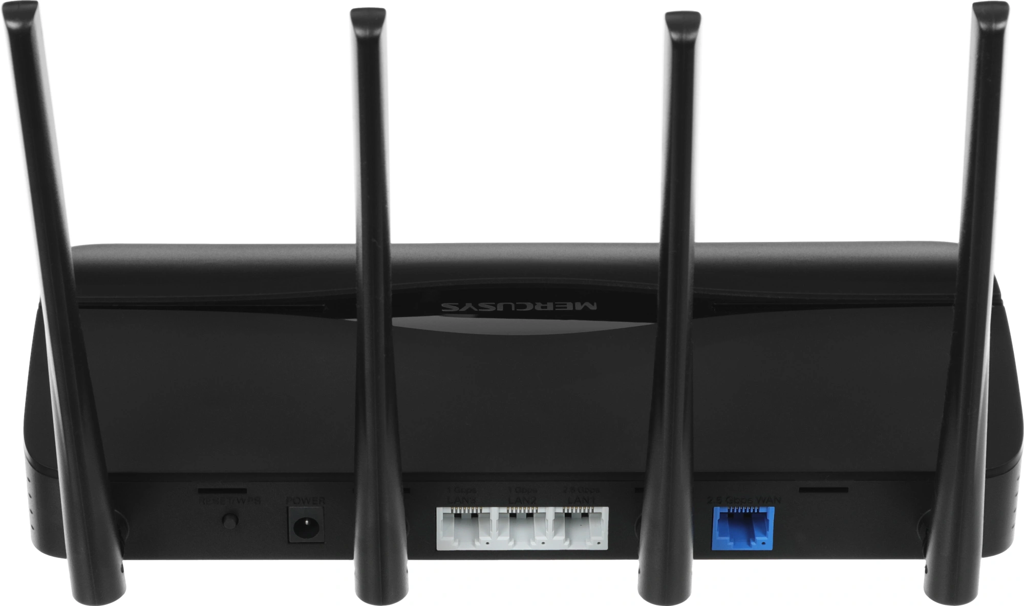 Роутер беспроводной Mercusys MR27BE BE3600 100/1000/2500BASE-T черный — миниатюра 3