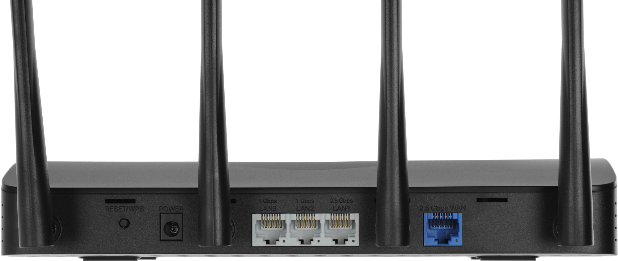 Роутер беспроводной Mercusys MR27BE BE3600 100/1000/2500BASE-T черный — миниатюра 4