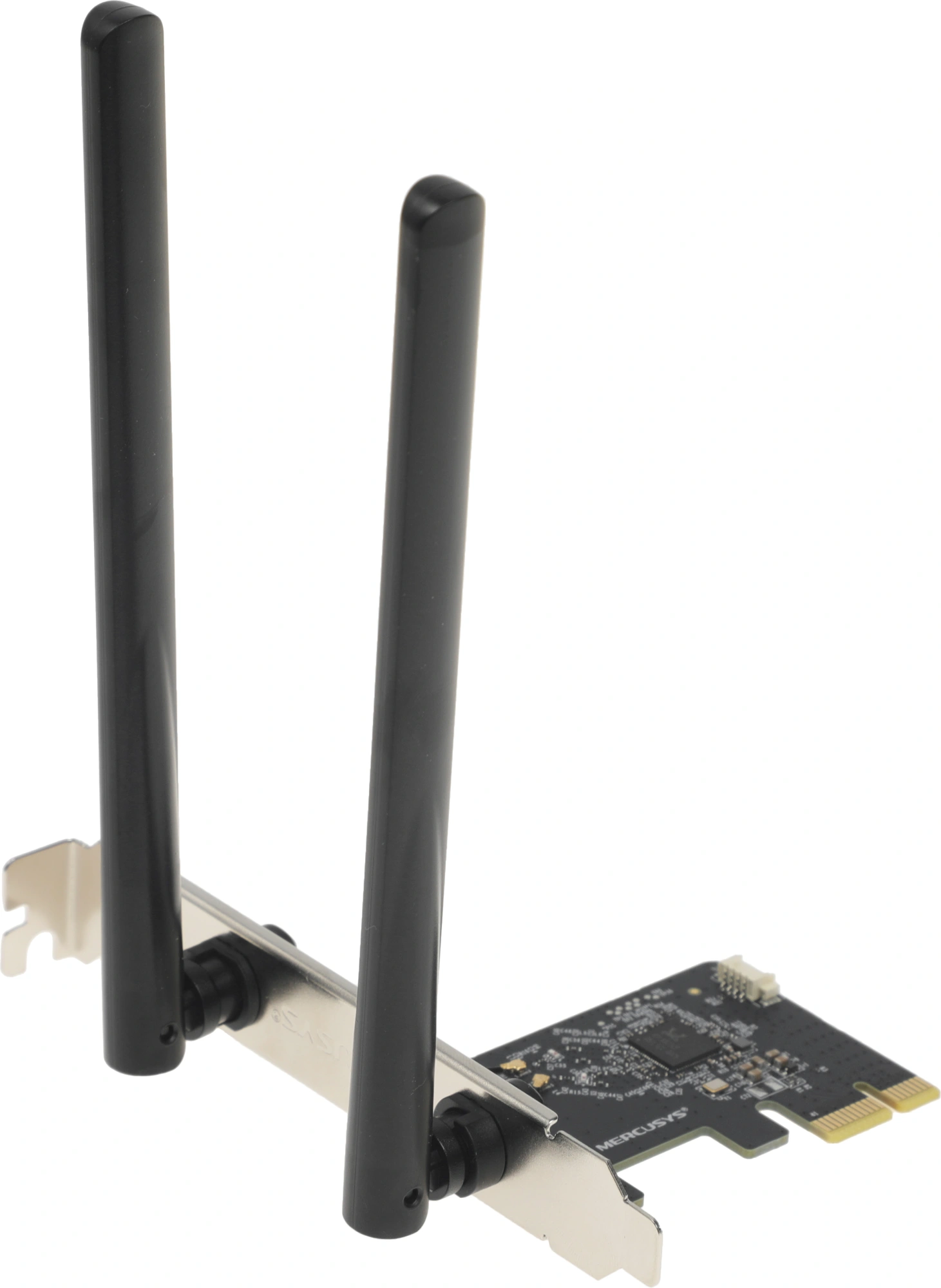 Сетевой адаптер Wi-Fi + Bluetooth Mercusys MA30E AC1200 PCI Express (ант.внеш.несъем.) 2ант. — миниатюра 10