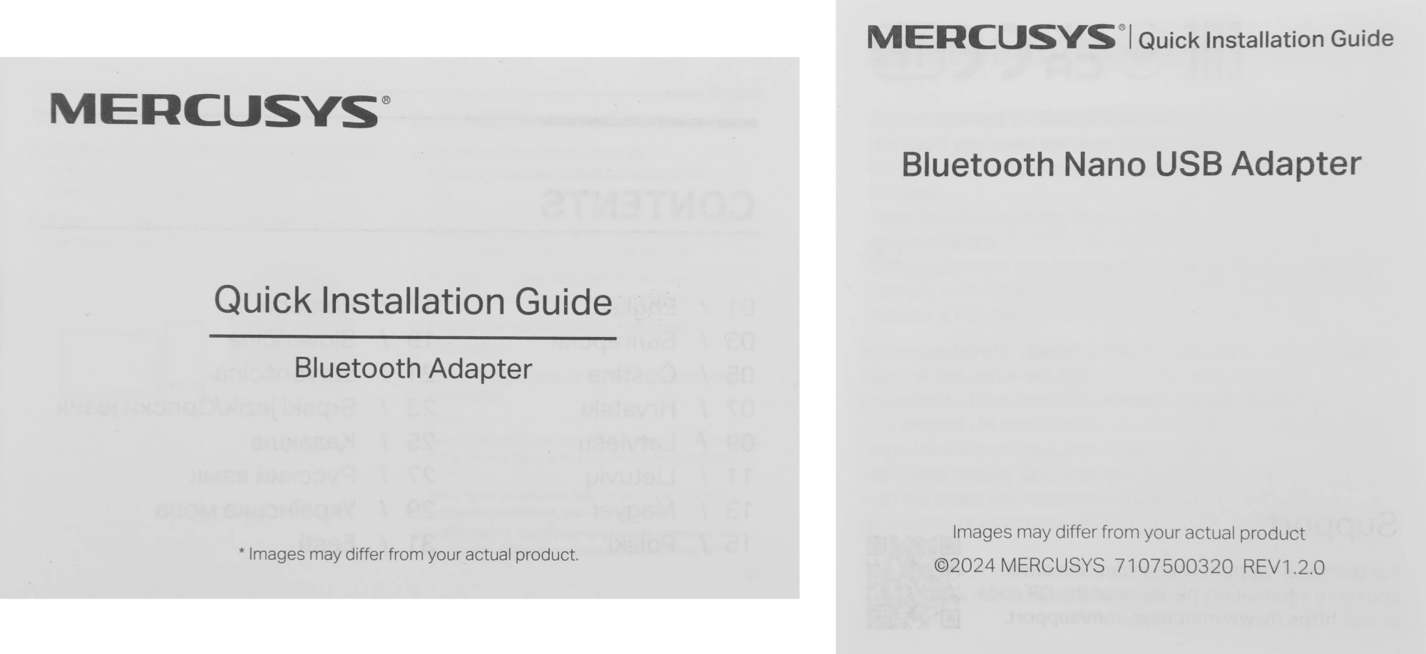 Сетевой адаптер Bluetooth Mercusys MA530 USB 2.0 — миниатюра 3