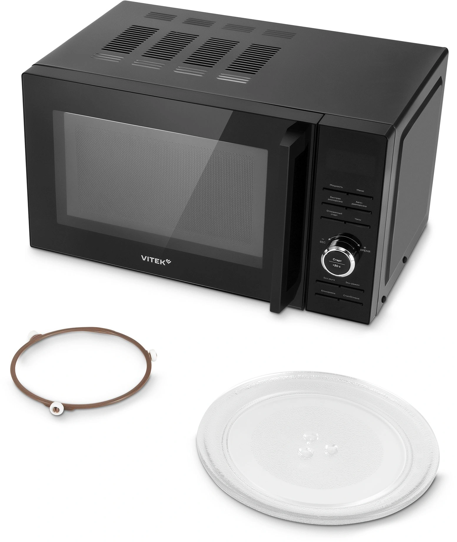 Микроволновая Печь Vitek VT-MW0720 20л. 700Вт черный — миниатюра 12