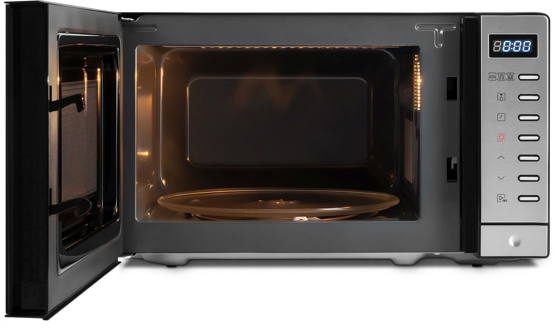 Микроволновая Печь Rondell RDE-MW203 20л. 700Вт черный/серебристый — миниатюра 14