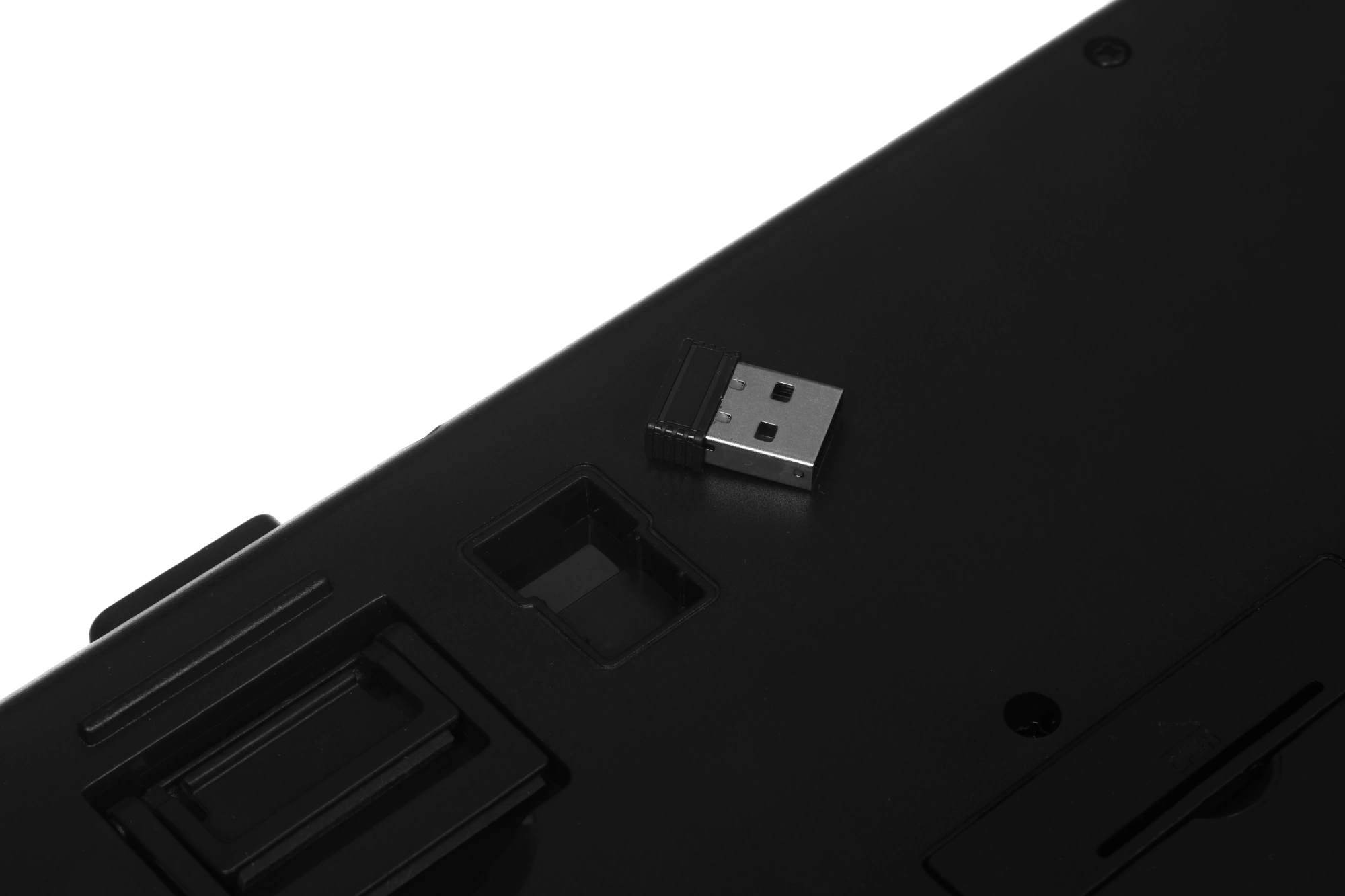 Клавиатура Оклик K257W черный USB беспроводная Multimedia (подставка для запястий) (2070286) — миниатюра 17