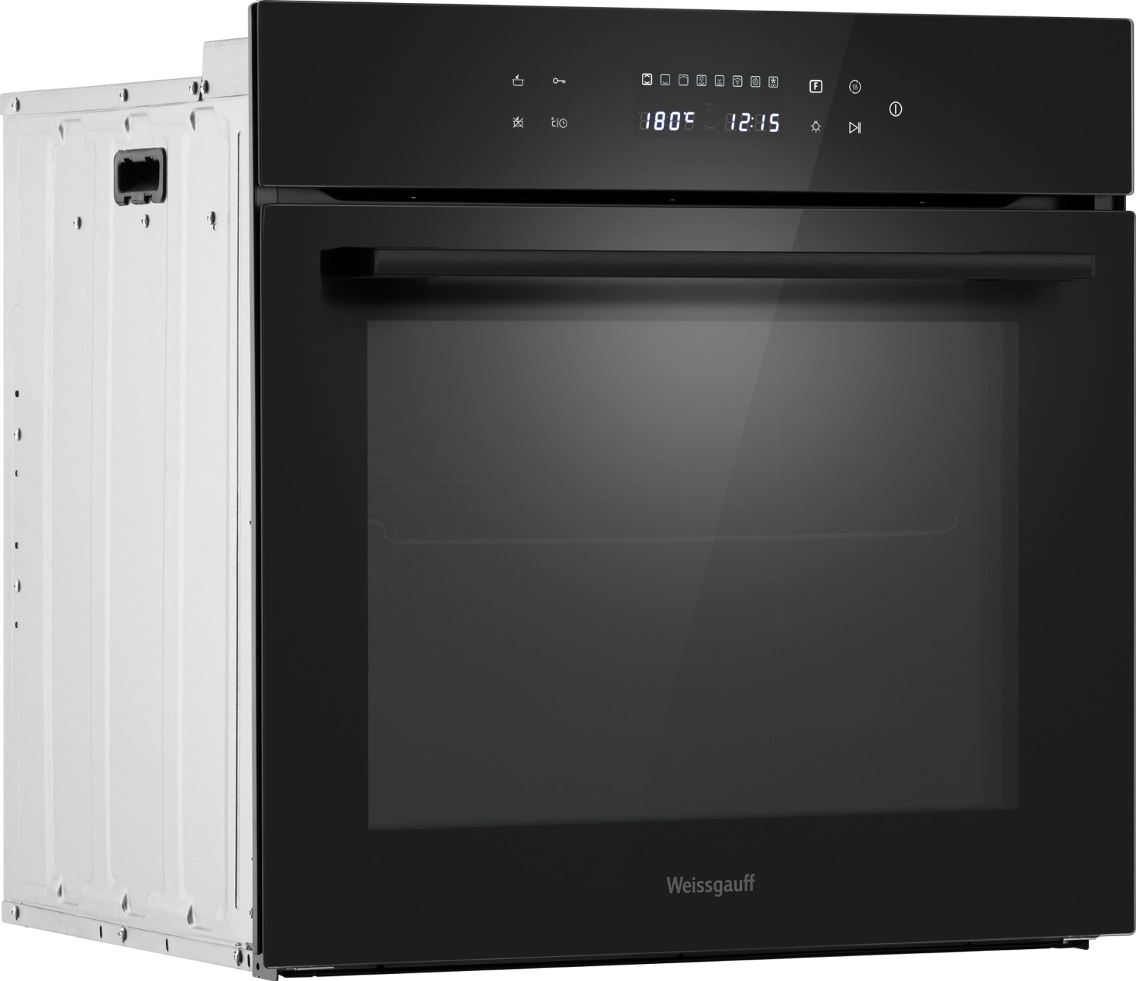 Духовой шкаф Электрический Weissgauff EOV 799 SB черный — миниатюра 6