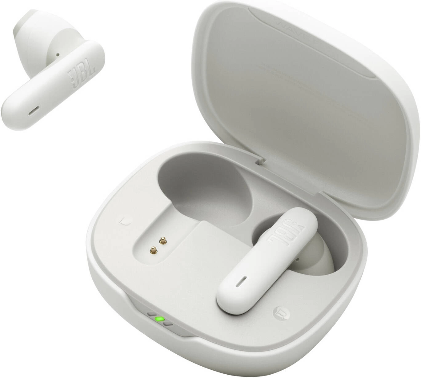 Гарнитура вкладыши JBL Wave Flex 2 белый беспроводные bluetooth в ушной раковине (JBLWFLEX2WHT) — миниатюра 9