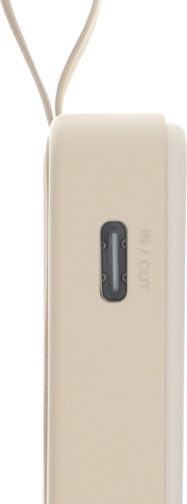 Мобильный аккумулятор Xiaomi BHR9074GL 6000mAh Qi 15W 2.4A USB-C беспров.зар. бежевый — миниатюра 13