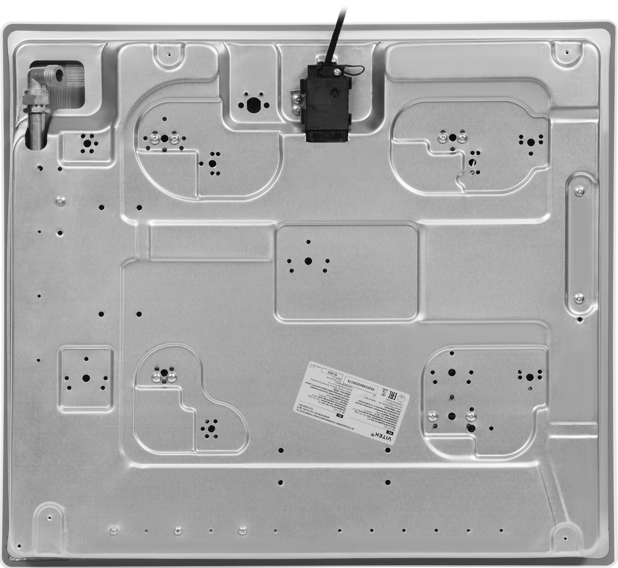 Газовая варочная поверхность Vitek VGH 6420 WG стекло белое — миниатюра 6