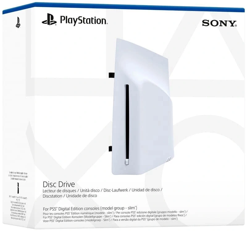 Дисковод PlayStation CFI-ZDD1 белый для: PlayStation 5 — миниатюра 2