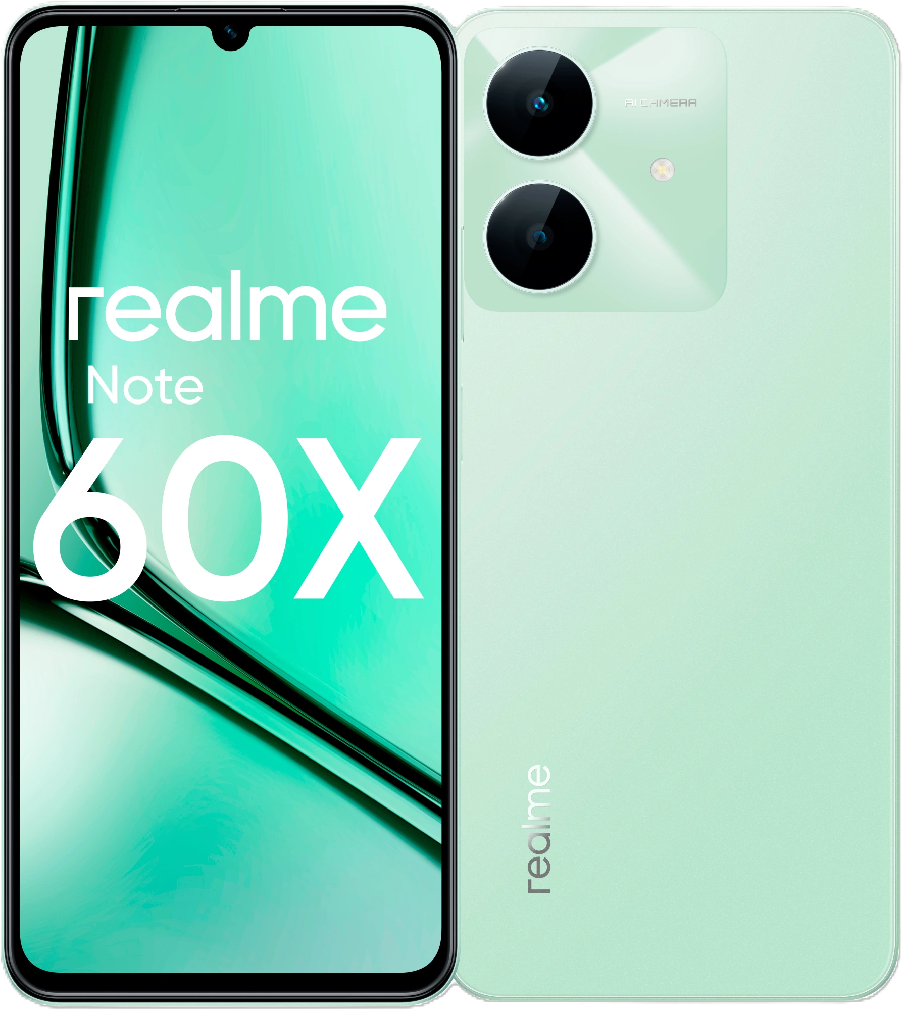 Смартфон Realme RMX3938 Note 60х 128Gb 4Gb зеленый (6941764449008)