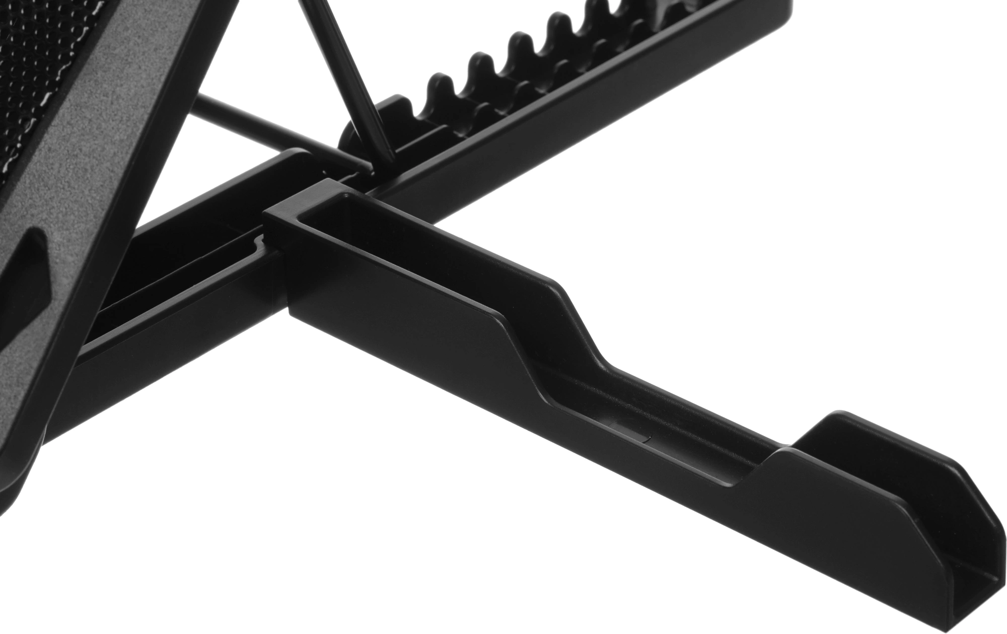 Подставка для ноутбука Digma D-NCP170-2x110 18" 400x288x45мм 52дБ 2xUSB 2x 110ммFAN 1100г Fan-control металл/пластик черный — миниатюра 10