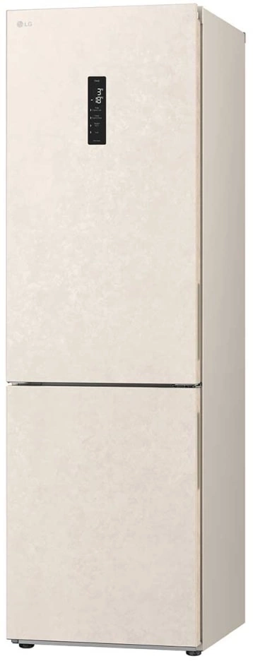 Холодильник LG GC-B459AEMW 2-хкамерн. бежевый инвертер — миниатюра 5