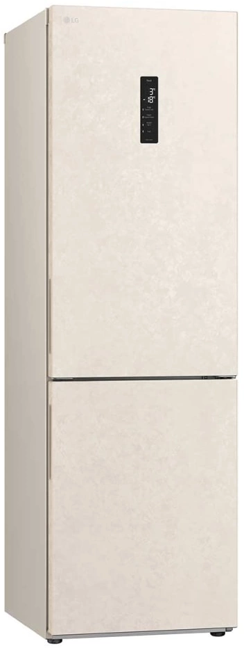 Холодильник LG GC-B459AEMW 2-хкамерн. бежевый инвертер — миниатюра 11