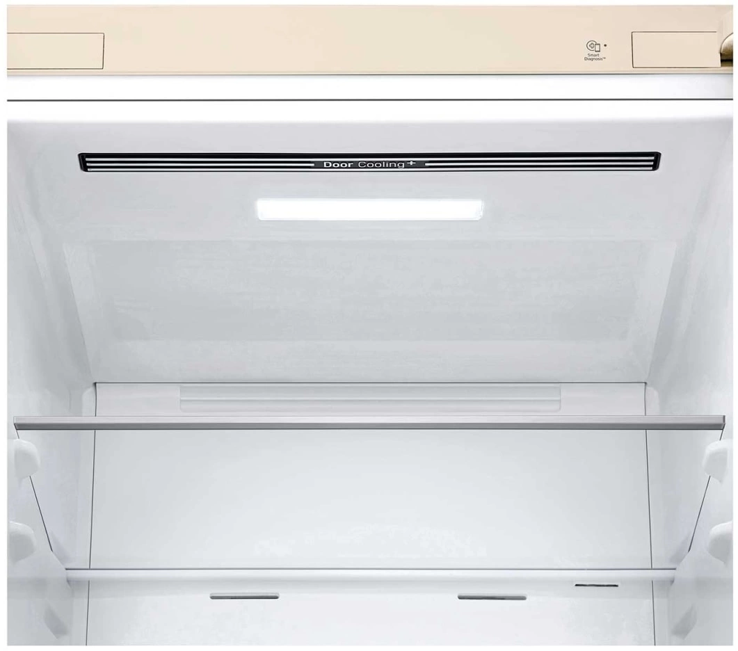 Холодильник LG GC-B459AEMW 2-хкамерн. бежевый инвертер — миниатюра 6