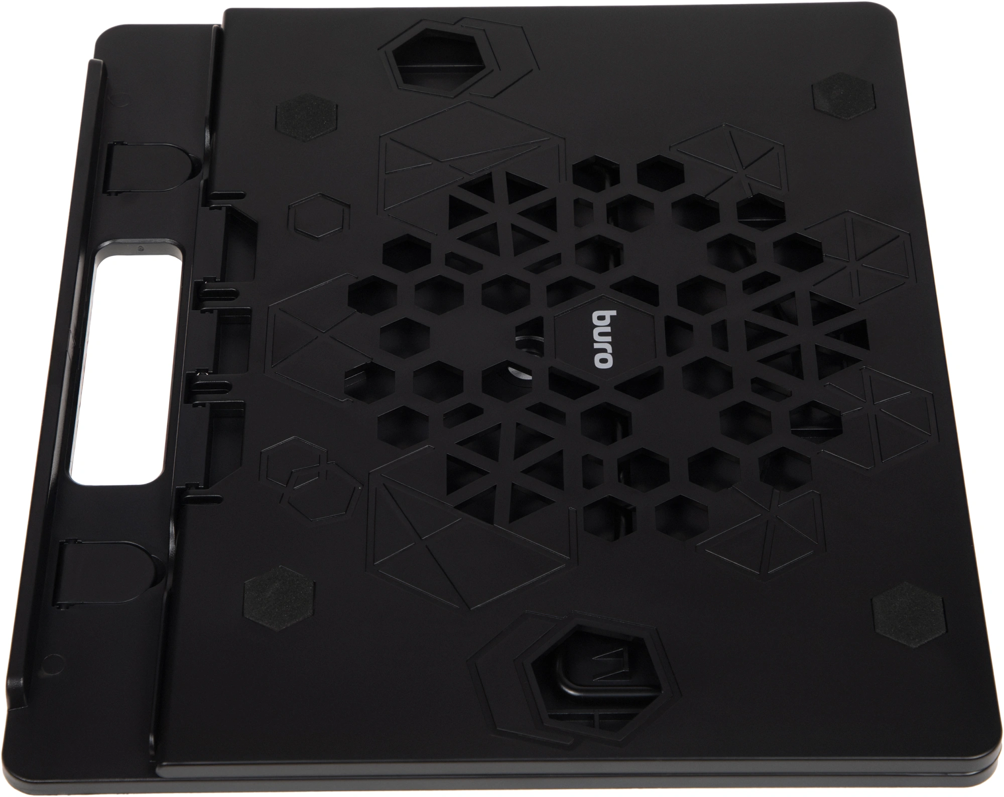 Подставка для ноутбука Buro BU-LS130 15.6" 280x250x15мм 520г металл/пластик черный — миниатюра 2