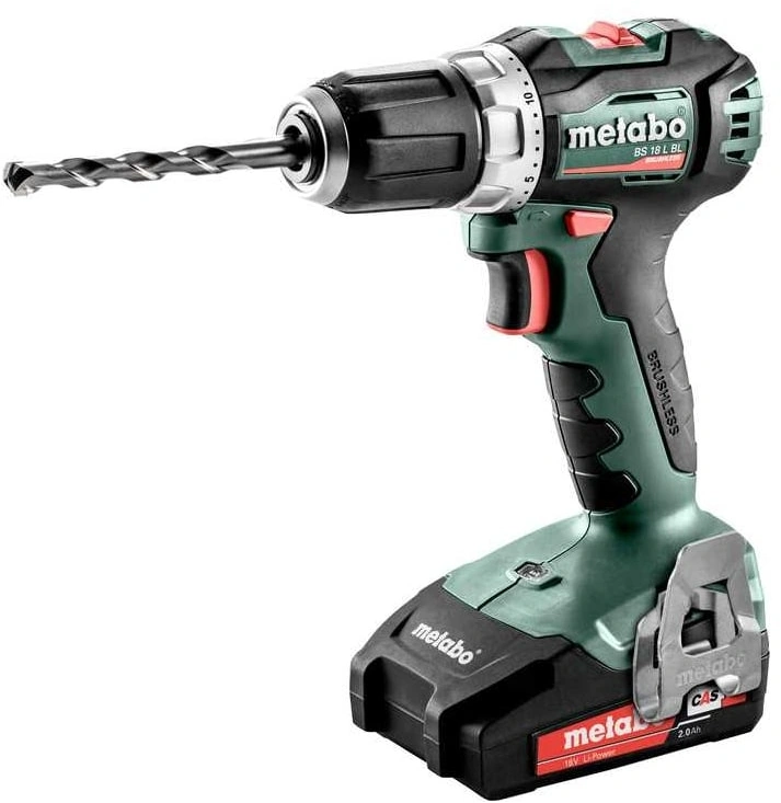Дрель-шуруповерт Metabo BS 18 L BL 18Вт аккум. патрон:быстрозажимной (кейс в комплекте) (613155500) — миниатюра 3