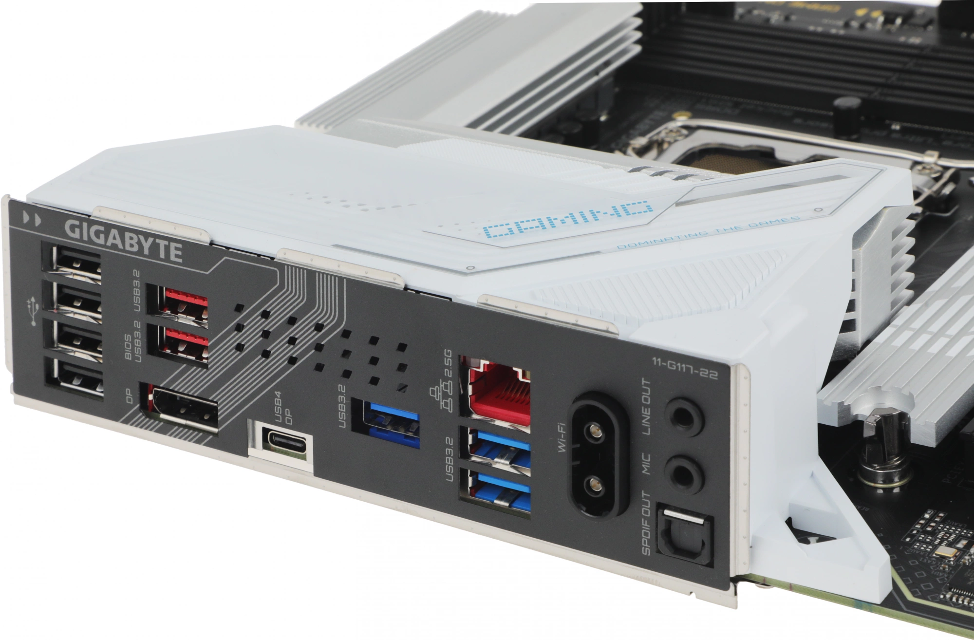 Материнская плата Gigabyte Z890 GAMING X WIFI7 Soc-1851 Intel Z890 4xDDR5 ATX AC`97 8ch(7.1) 2.5Gg RAID+DP — миниатюра 5