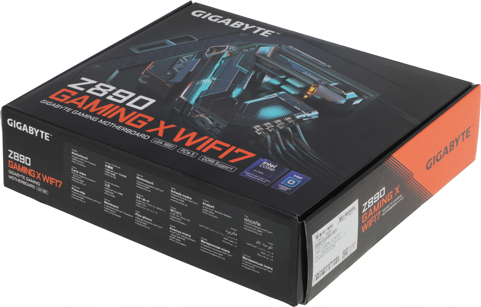 Материнская плата Gigabyte Z890 GAMING X WIFI7 Soc-1851 Intel Z890 4xDDR5 ATX AC`97 8ch(7.1) 2.5Gg RAID+DP — миниатюра 13