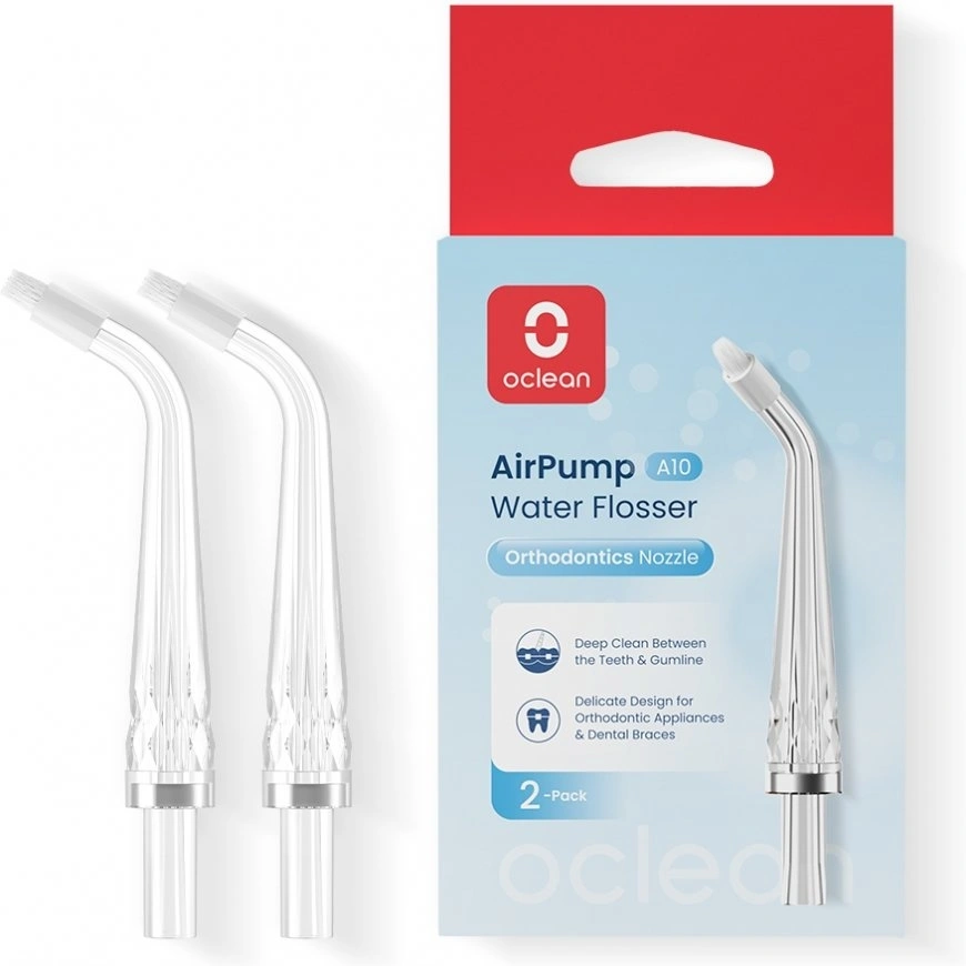 Насадка для ирригатора Oclean N21 (упак.:2шт) AirPump A10 — миниатюра 2