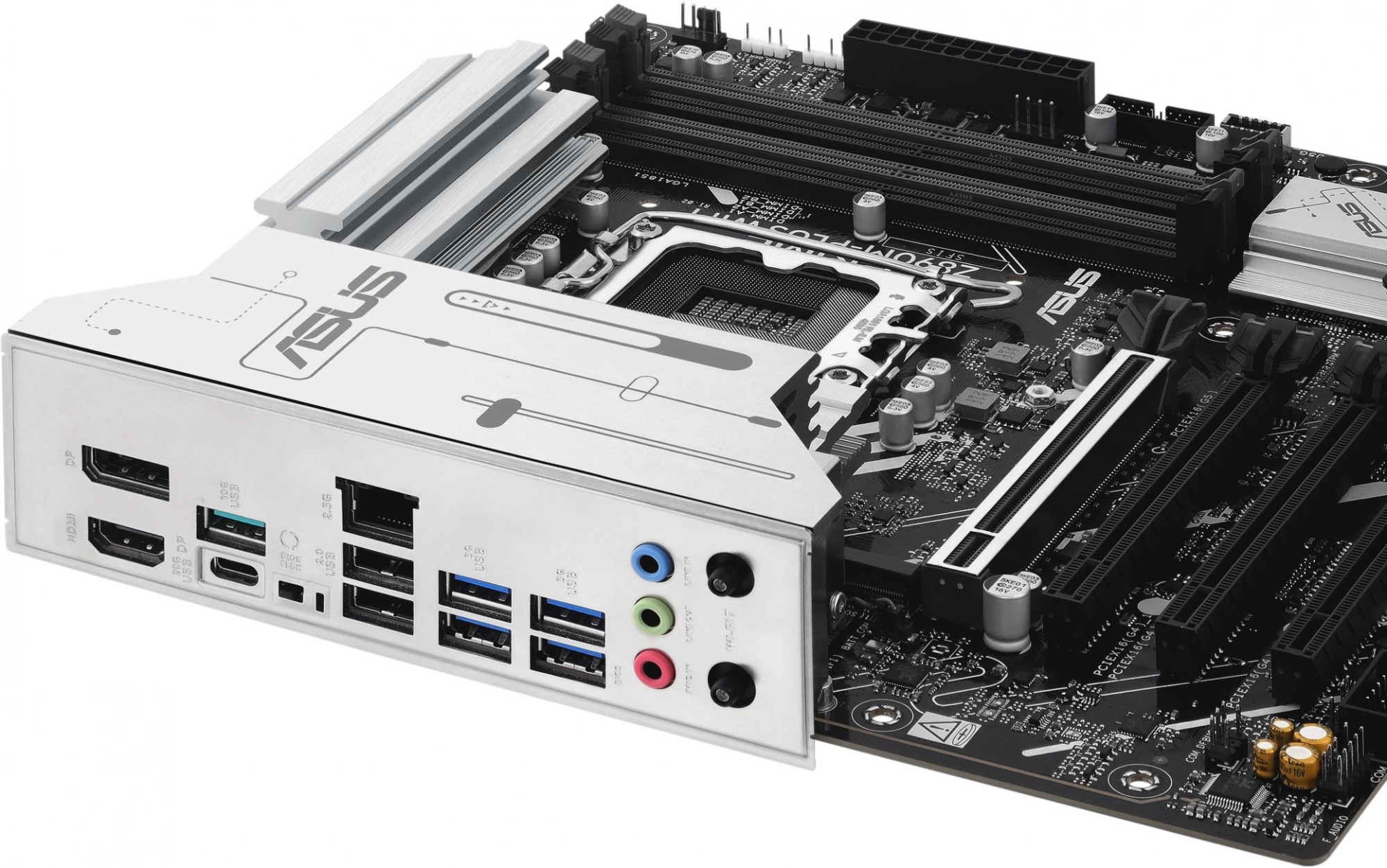 Материнская плата Asus PRIME Z890M-PLUS WIFI Soc-1851 Intel Z890 4xDDR5 mATX AC`97 8ch(7.1) 2.5Gg RAID+HDMI+DP — миниатюра 12