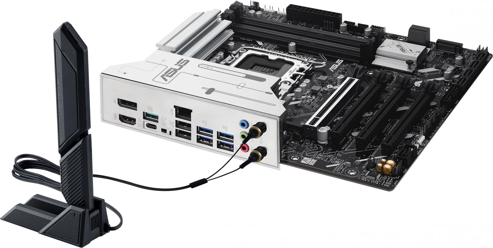 Материнская плата Asus PRIME Z890M-PLUS WIFI Soc-1851 Intel Z890 4xDDR5 mATX AC`97 8ch(7.1) 2.5Gg RAID+HDMI+DP — миниатюра 13