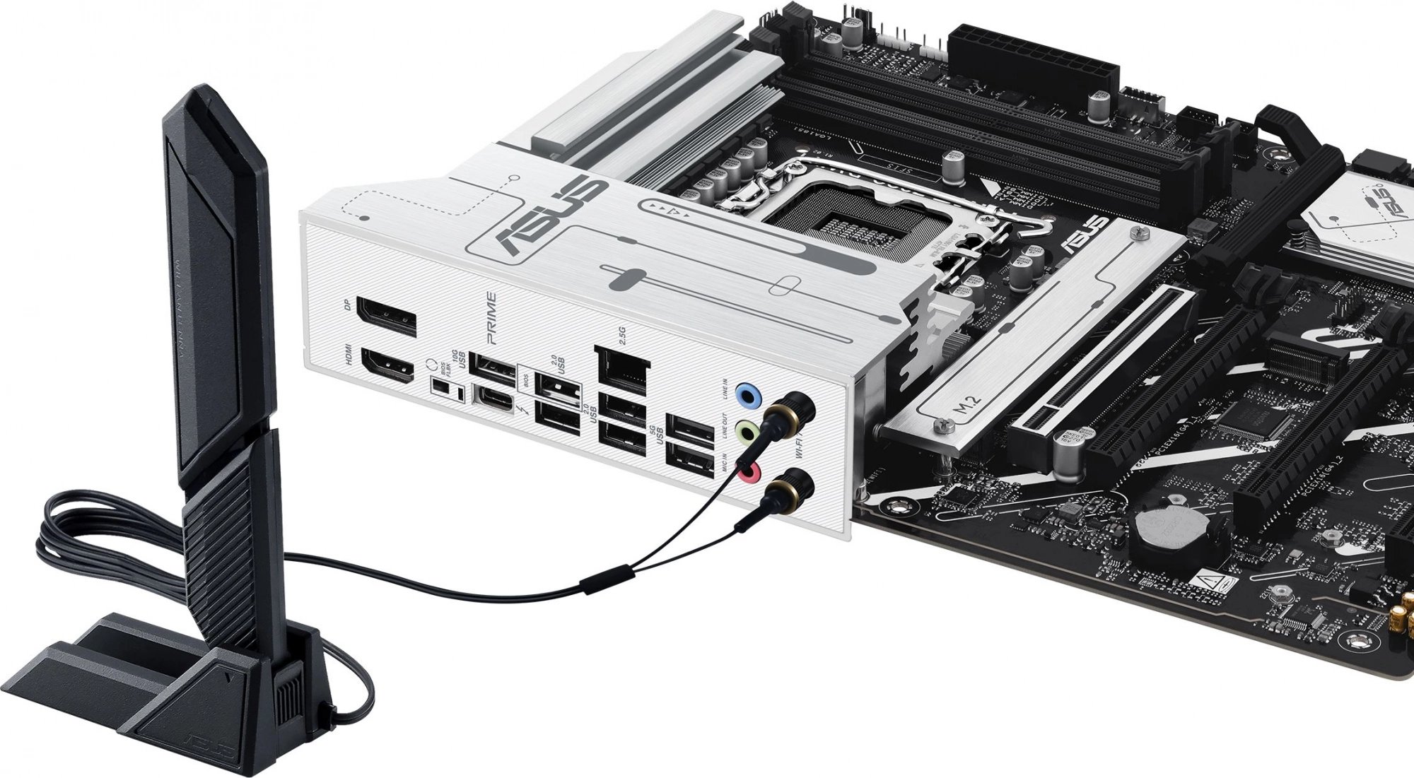 Материнская плата Asus PRIME Z890-P WIFI Soc-1851 Intel Z890 4xDDR5 ATX AC`97 8ch(7.1) 2.5Gg RAID+HDMI+DP — миниатюра 12