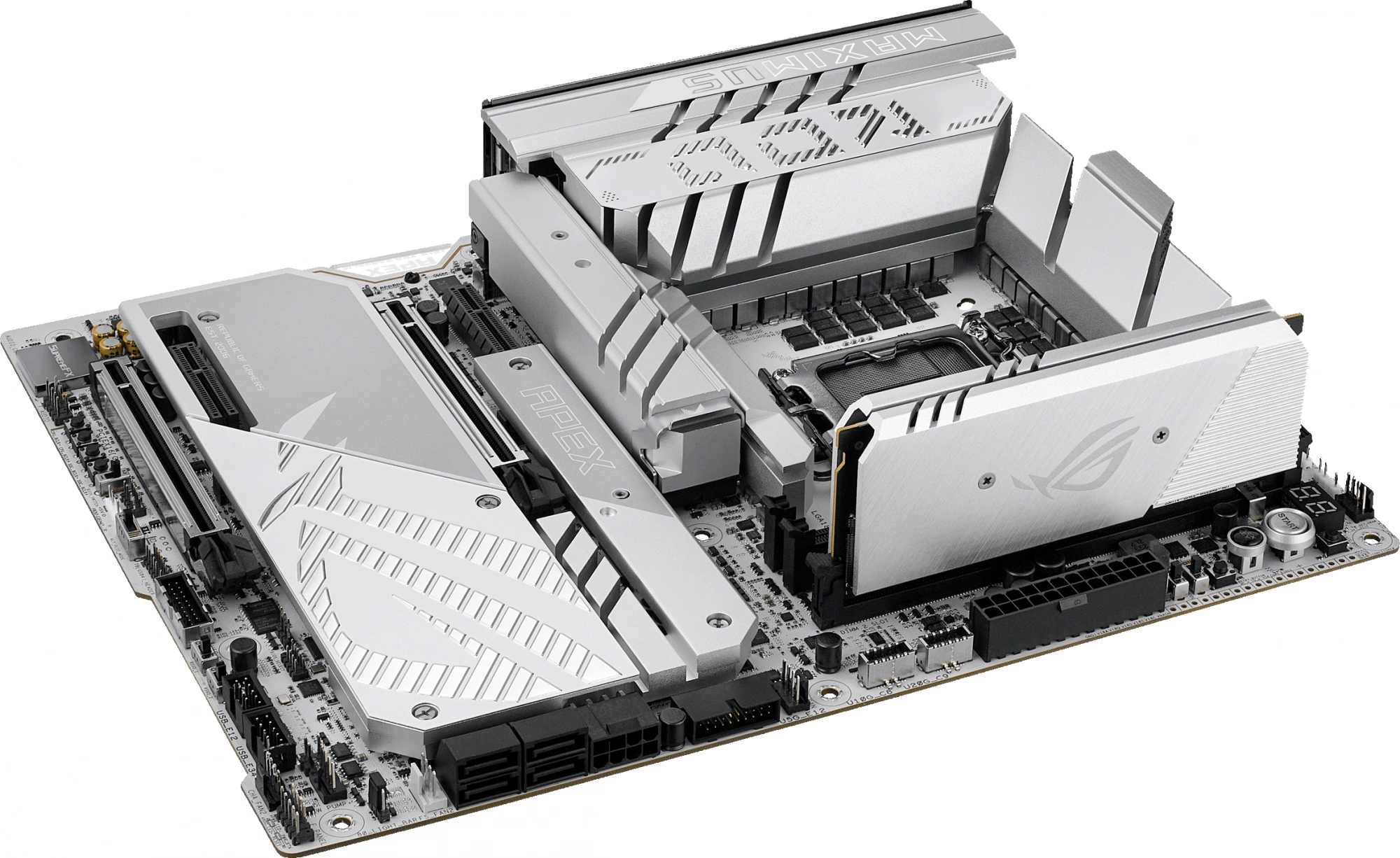 Материнская плата Asus ROG MAXIMUS Z890 APEX Soc-1851 Intel Z890 2xDDR5 ATX AC`97 8ch(7.1) 5Gigabit RAID — миниатюра 3