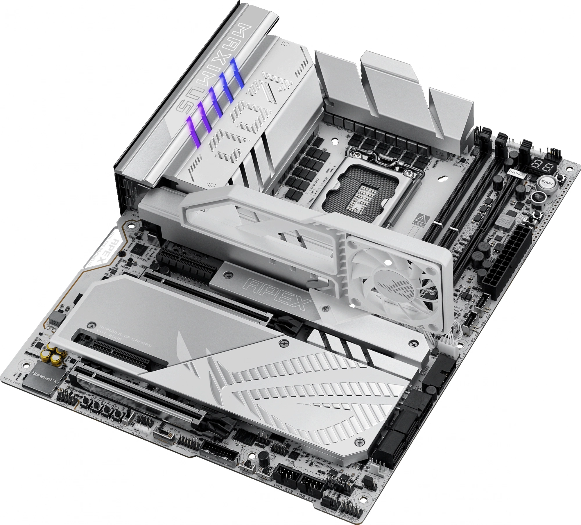 Материнская плата Asus ROG MAXIMUS Z890 APEX Soc-1851 Intel Z890 2xDDR5 ATX AC`97 8ch(7.1) 5Gigabit RAID — миниатюра 5