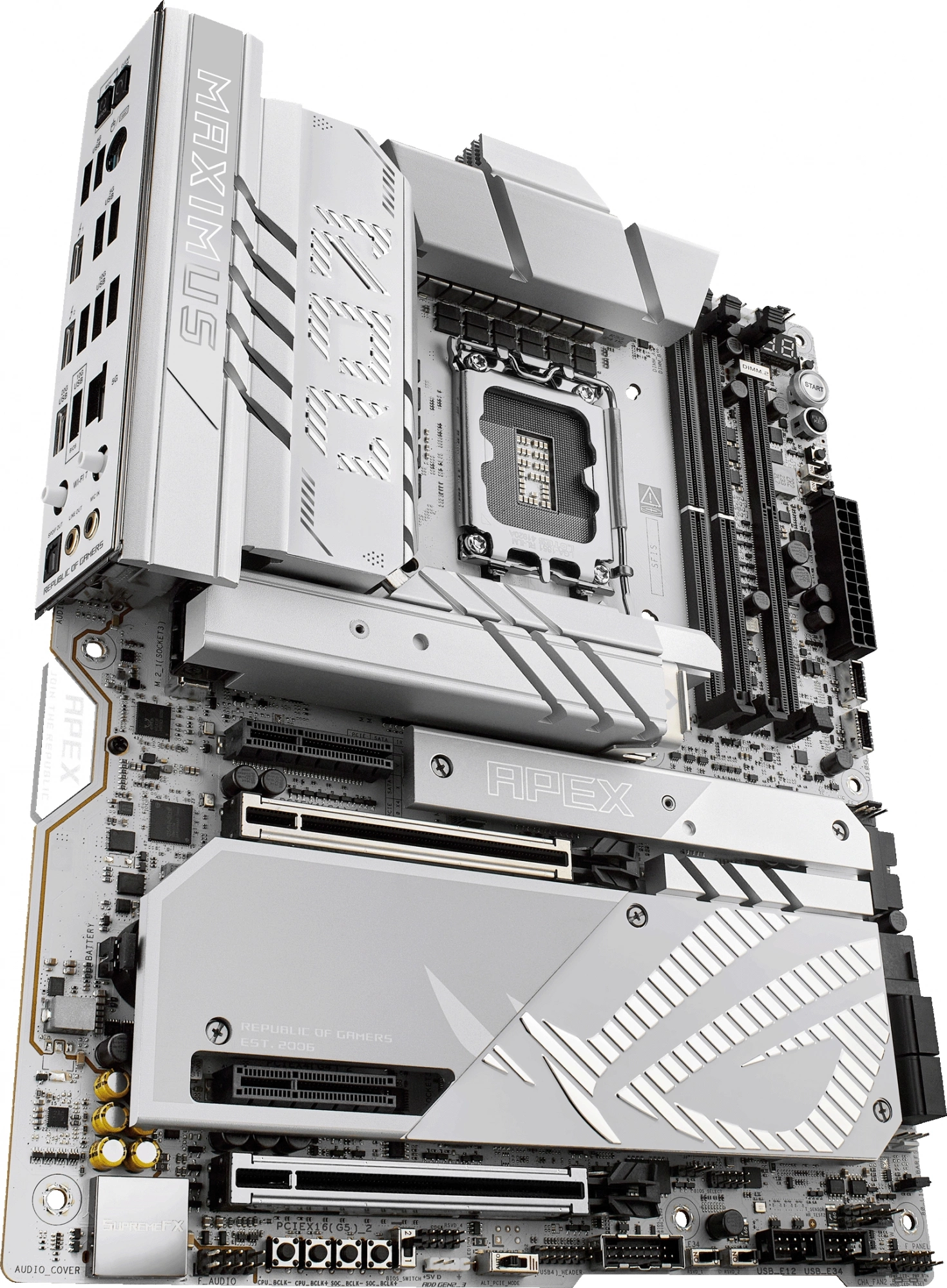 Материнская плата Asus ROG MAXIMUS Z890 APEX Soc-1851 Intel Z890 2xDDR5 ATX AC`97 8ch(7.1) 5Gigabit RAID — миниатюра 7