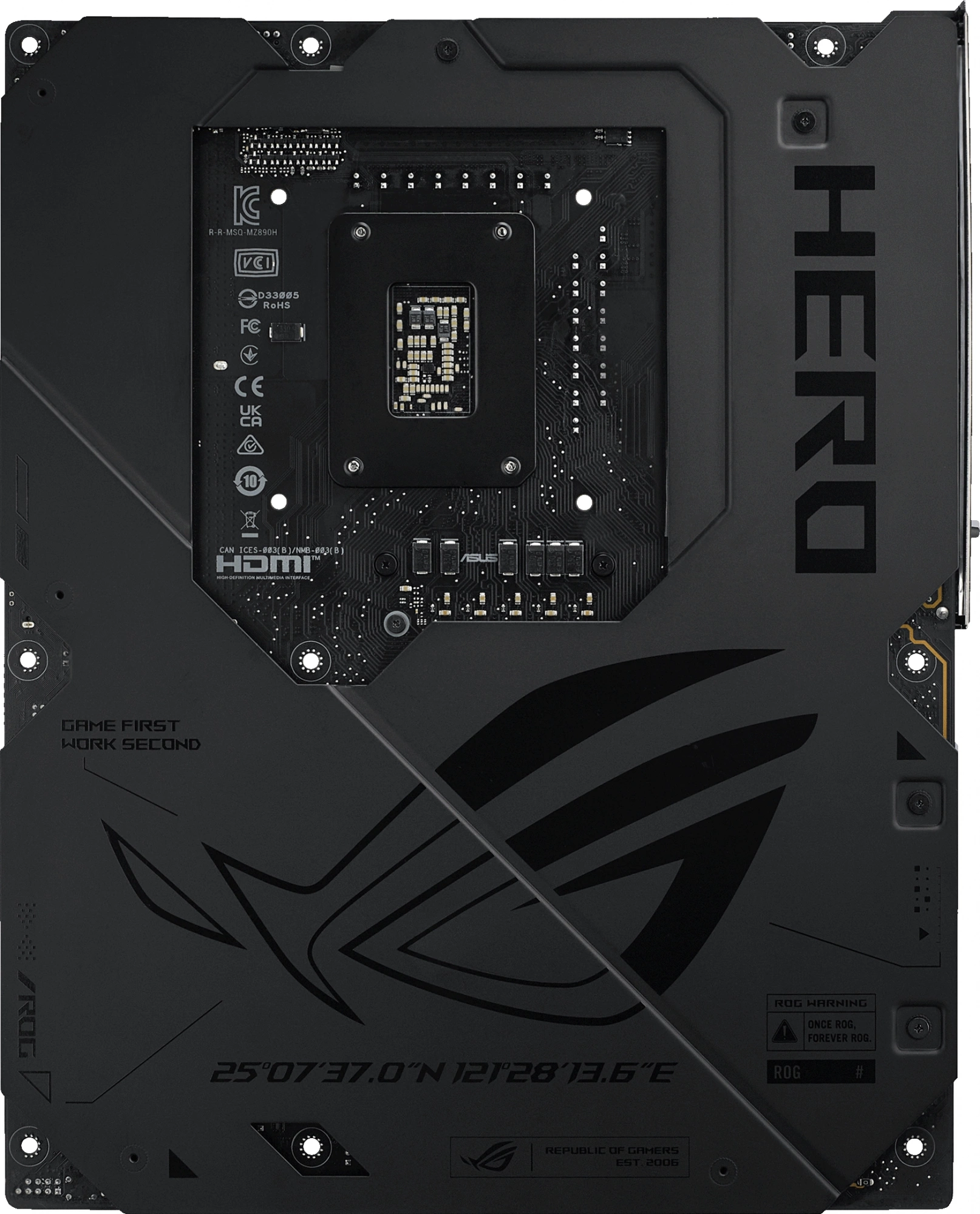 Материнская плата Asus ROG MAXIMUS Z890 HERO Soc-1851 Intel Z890 4xDDR5 ATX AC`97 8ch(7.1) 5Gigabit + 2.5Gigabit Ethernet RAID+HDMI — миниатюра 10