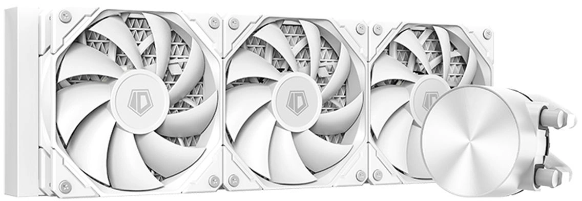 Система водяного охлаждения ID-Cooling FX360 Pro Soc-AM5/AM4/1200/1700/1851 белый 4-pin 14-35.2dB Al+Cu 350W Ret (FX360 PRO WHITE) — фото 1