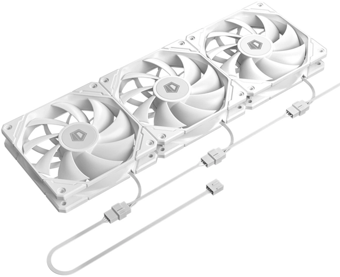 Система водяного охлаждения ID-Cooling FX360 Pro Soc-AM5/AM4/1200/1700/1851 белый 4-pin 14-35.2dB Al+Cu 350W Ret (FX360 PRO WHITE) — миниатюра 8