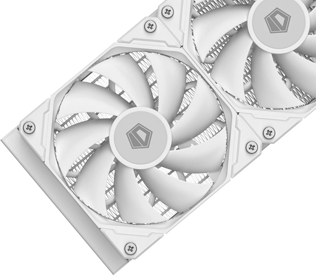 Система водяного охлаждения ID-Cooling FX360 Pro Soc-AM5/AM4/1200/1700/1851 белый 4-pin 14-35.2dB Al+Cu 350W Ret (FX360 PRO WHITE) — миниатюра 4
