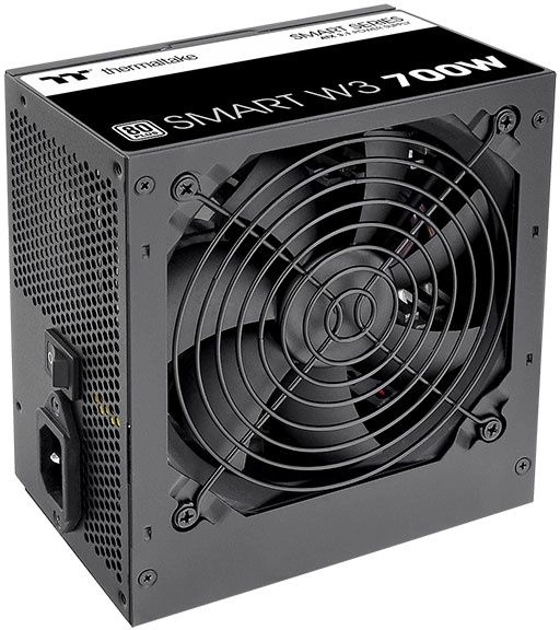 Блок питания Thermaltake ATX 700W Smart W3 Gen.5 80+ white (20+4pin) APFC 120mm fan 4xSATA RTL — миниатюра 3