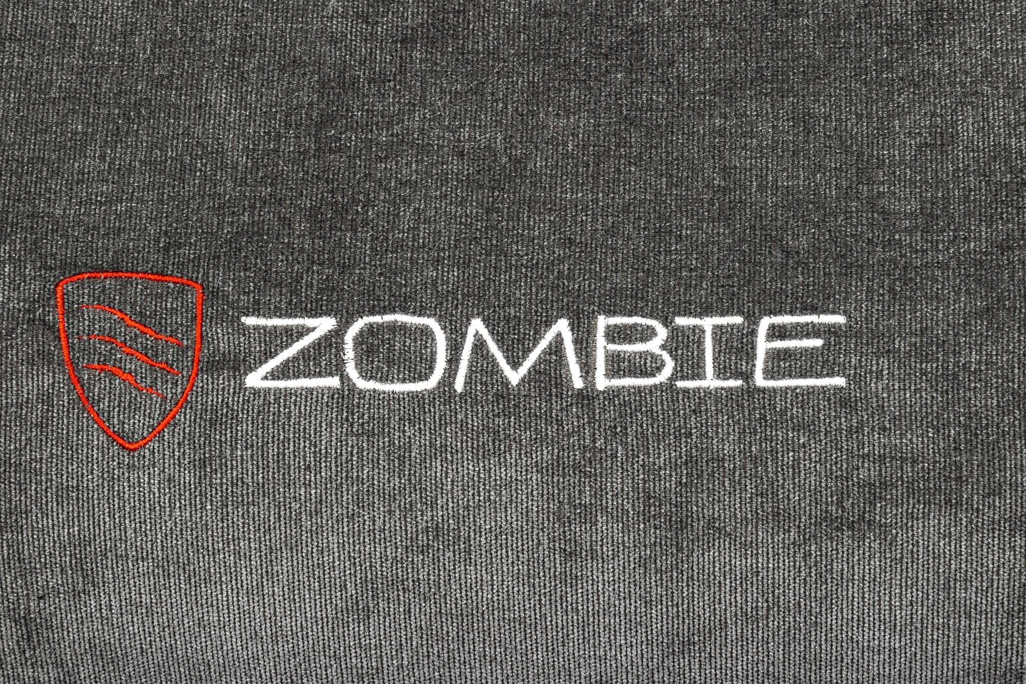 Кресло игровое Zombie Ghost Fabric серый Light-19 с подголов. крестов. пластик — миниатюра 12