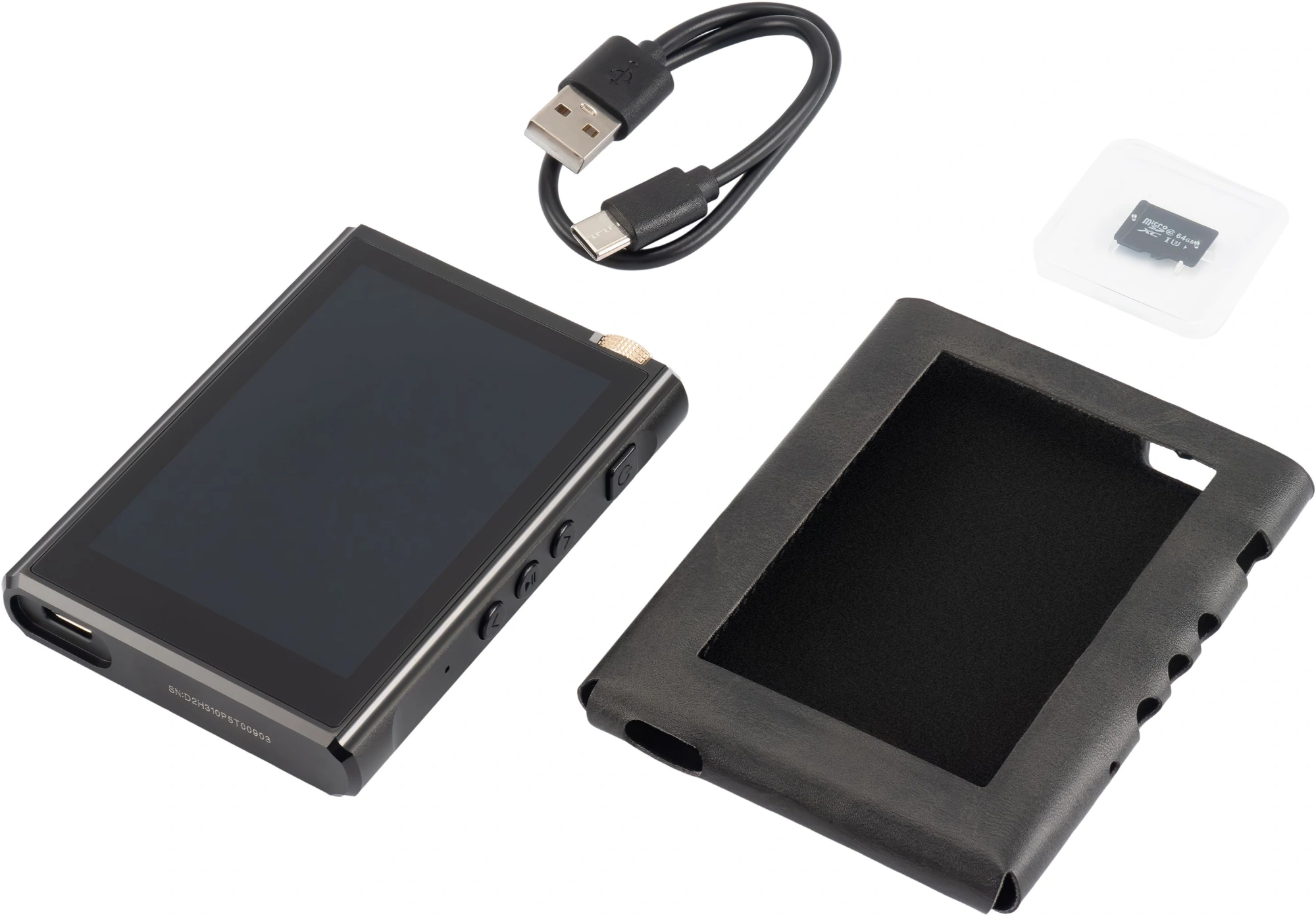 Плеер Hi-Fi Flash Digma Pro XT7 черный/золотистый/3.5"/microSD/microSDHC — миниатюра 7